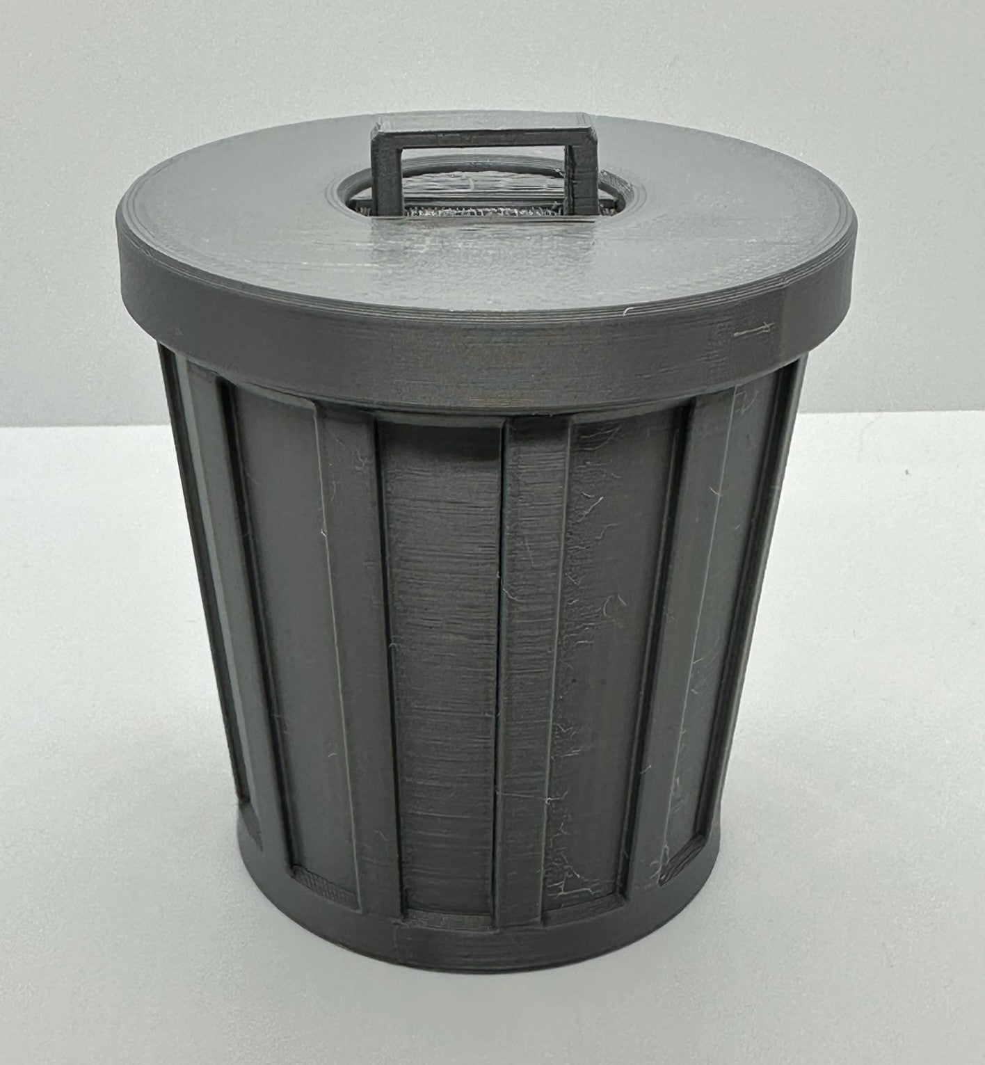 Trash Panda with Trash Can