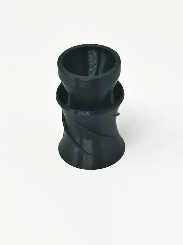 3/4 Inch Black LOC LINE Random Flow Generator Nozzle