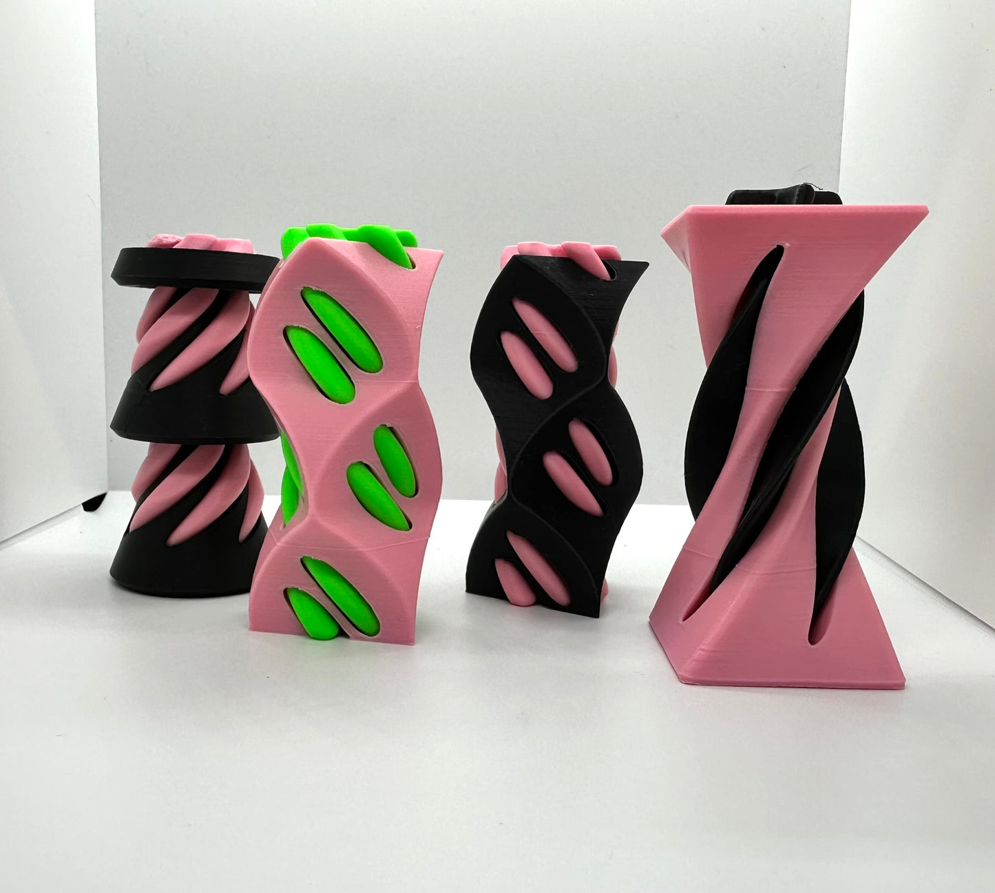 Geometric Helix Fidgets