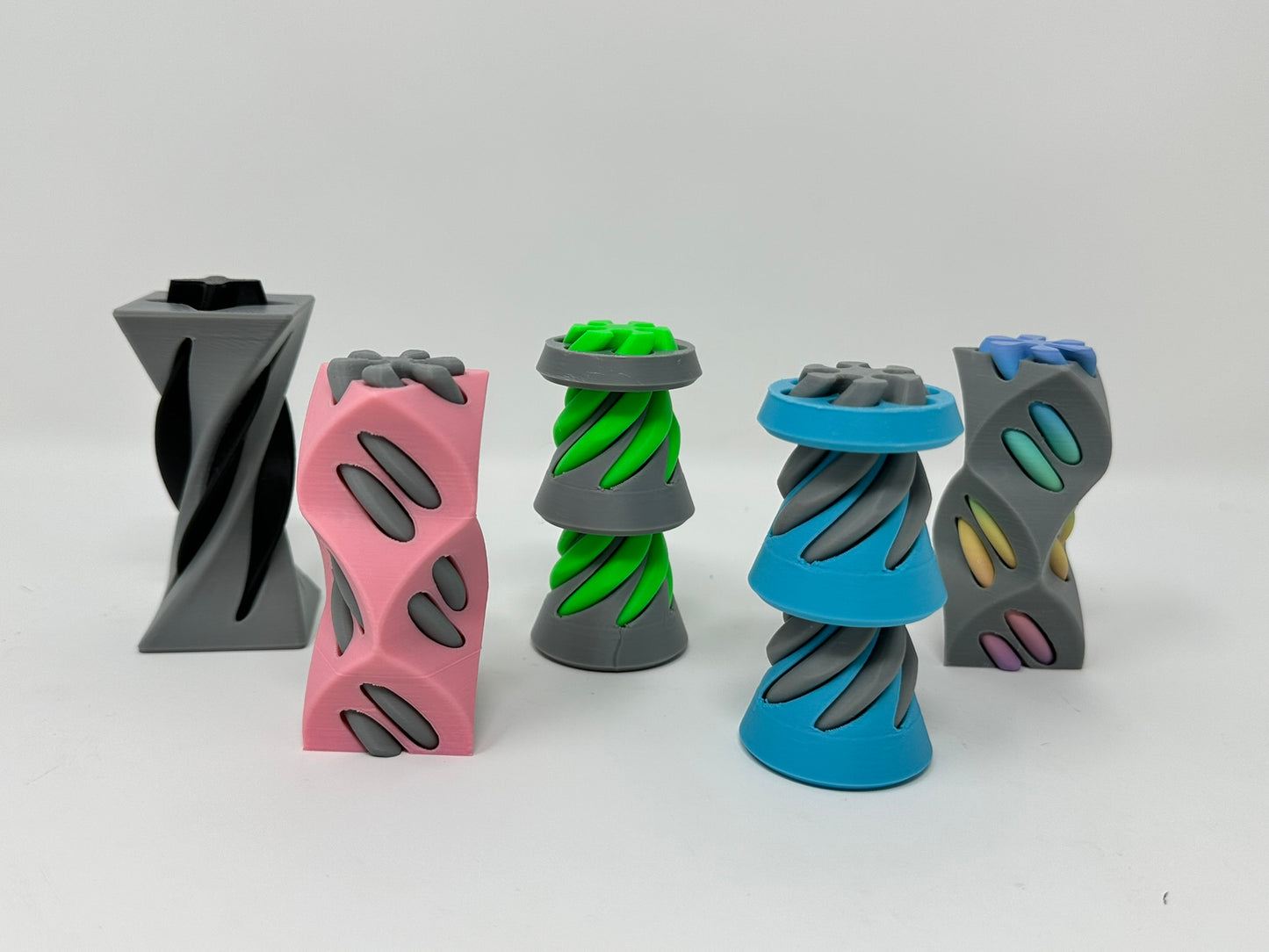 Geometric Helix Fidgets