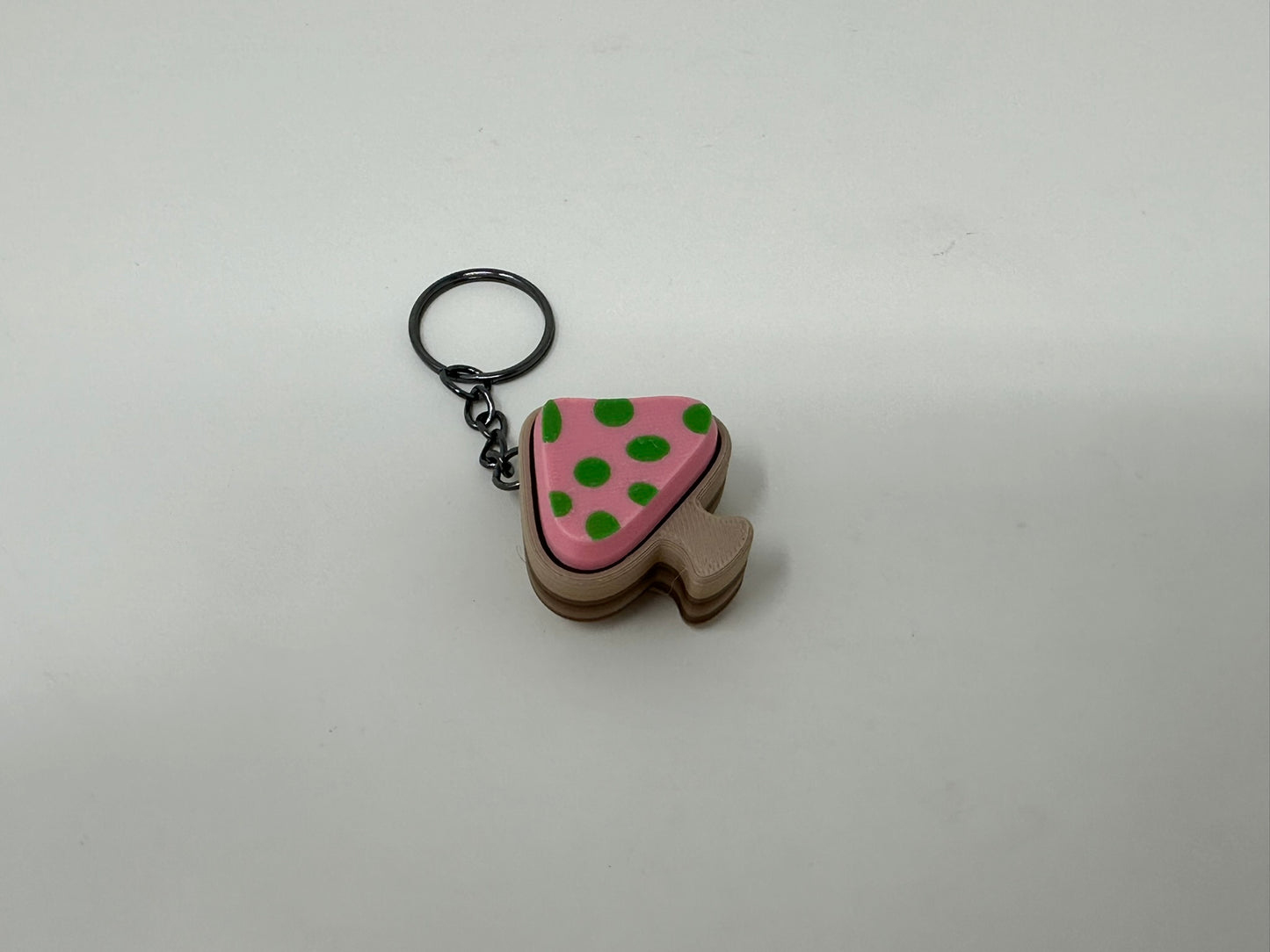 Mushroom Fidget Clicker Keychain