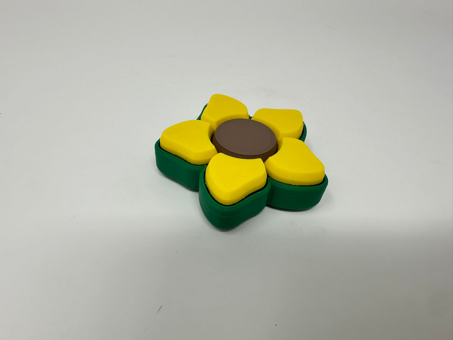 Flower Fidget Clicker Keychains