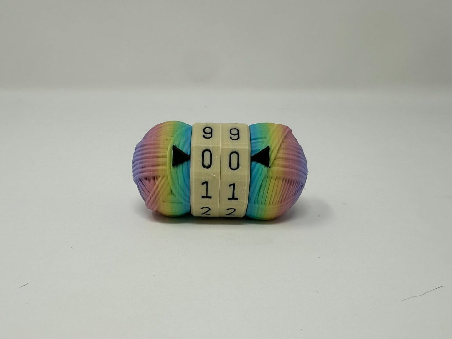 Yarn Skein Stitch Tracker for Knitting, Crochet, and Row Counting