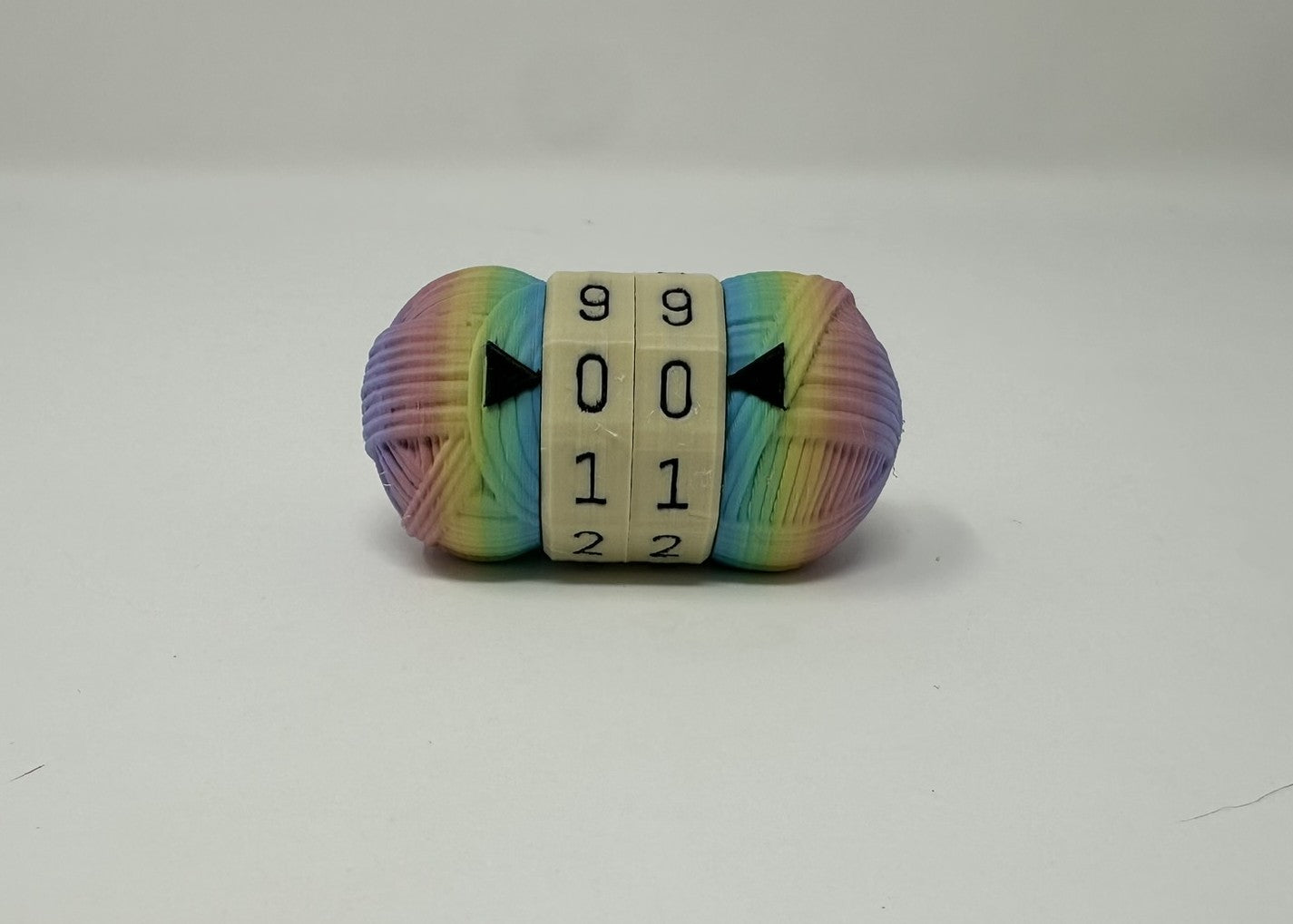 Yarn Skein Stitch Tracker for Knitting, Crochet, and Row Counting