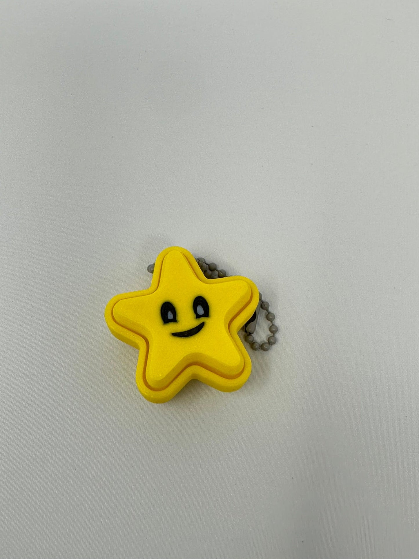 Sun or Star Single Clicker Keychain