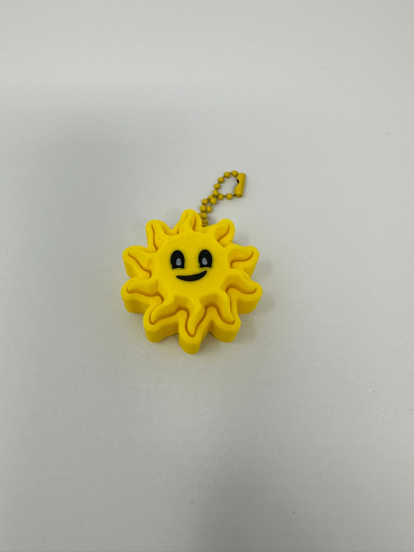 Sun or Star Single Clicker Keychain