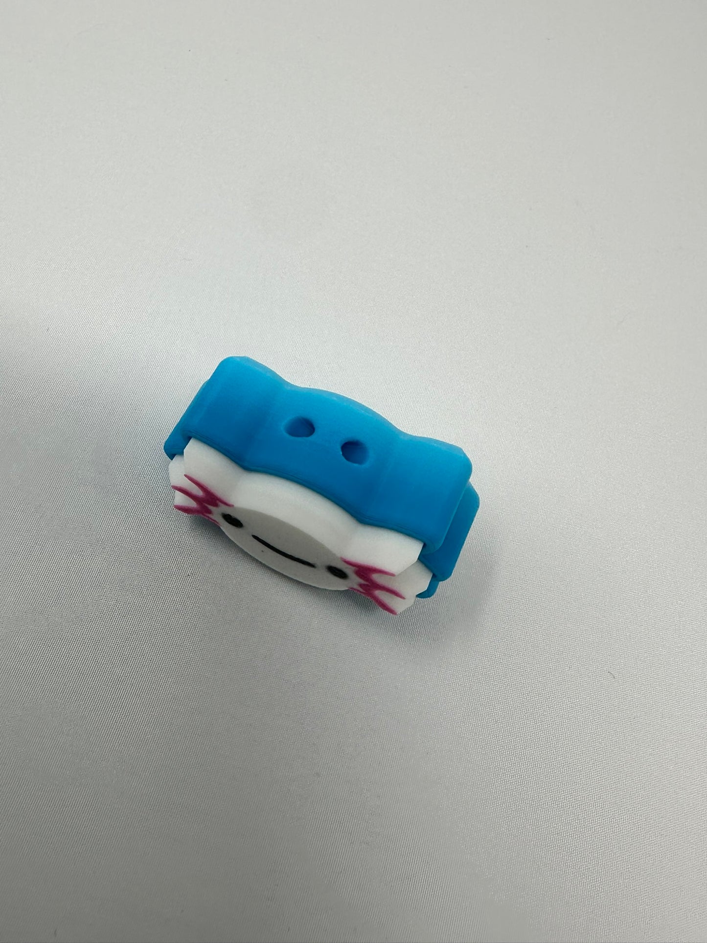 Adorable Axolotl Single Clicker Keychain