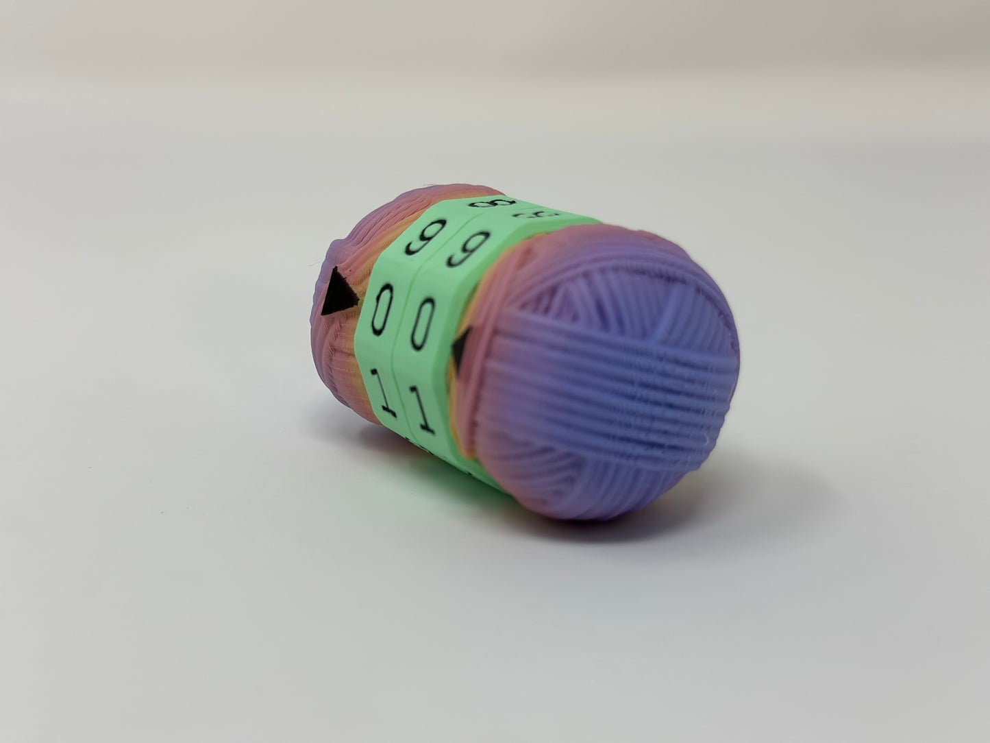 Yarn Skein Stitch Tracker for Knitting, Crochet, and Row Counting