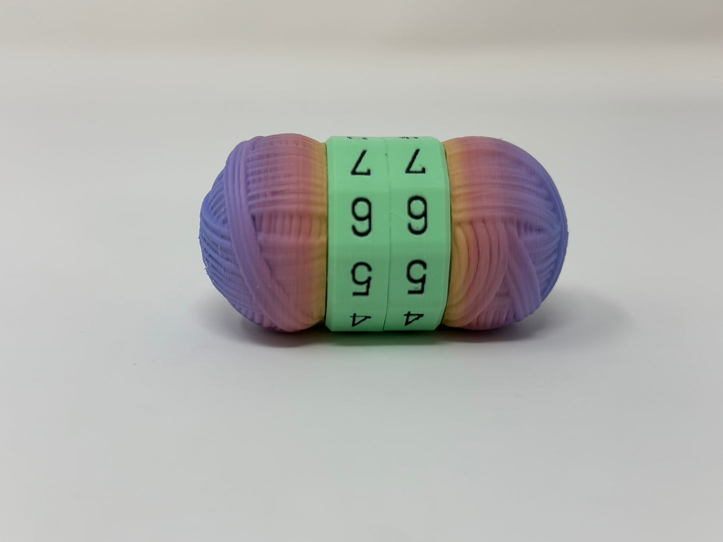 Yarn Skein Stitch Tracker for Knitting, Crochet, and Row Counting